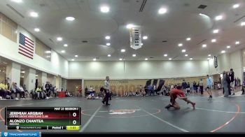 106 lbs Cons. Round 1 - Jerimiah Argbah, Center Grove Wrestling Club vs Alonzo Chantea, Indiana
