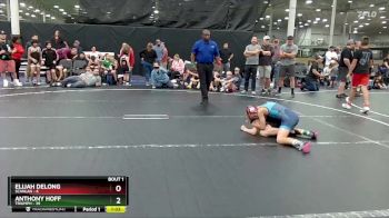 80 lbs Semis (4 Team) - Elijah Delong, Scanlan vs Anthony Hoff, Triumph