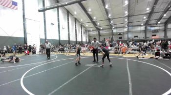 82 lbs Consolation - Caeden Delaney, Askeo International Mat Club vs Emjaroen Peterson, Hotshots Wrestling