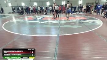 285 lbs Champ. Round 2 - Noah Morago-Bigboy, Omak vs Dominic Echeverria, Hermiston