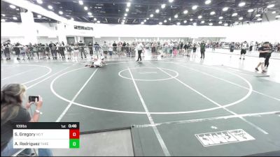 109 lbs Consi Of 16 #2 - Samantha Gregory, No Team vs Audrey Rodriguez, Threshold WC