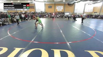 132 lbs Round Of 16 - Ethan Uttley, Woonsocket vs Evan Boulard, Massabesic