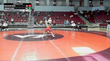 125 lbs Quarterfinal - Malachi Ortiz, VMI vs Abram Cline, Maryland