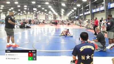 70 lbs Rr Rnd 1 - Benex Velasco, NC National Team vs Brayton Murtaugh, Grain House Grapplers