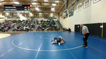138 lbs Round 2 - Brett Linscott, Richardson vs Peyton Clark, Hurst L.D Bell