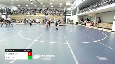 149 lbs Round Of 16 - Kyle Schickel, Clarion vs Nathan Roth, Unattached- Kent State