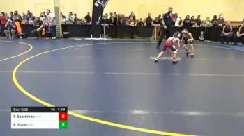 55 lbs Prelims - Ryan Boardman, Shippensburg vs Hunter Huya, Saegertown