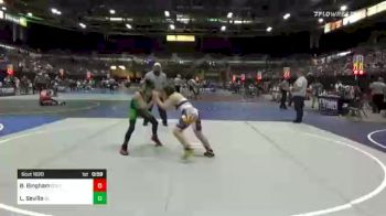 100 lbs Rr Rnd 3 - Brogan Bingham, Southern Idaho Training Center vs Luke Sevilla, 3G