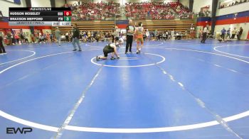 119 lbs Quarterfinal - Race Foster, Tahlequah vs Michael Morrison, Edison Eagles Jr. High