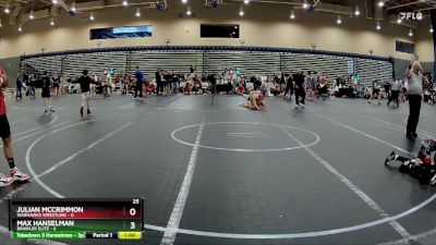 88 lbs Round 5 (8 Team) - Max Hanselman, Brawler Elite vs Julian MCcrimmon, Warhawks Wrestling