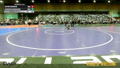 43 lbs Round Of 16 - Zayde Mozrok, Truckee vs Dawson McMahon, Shootbox