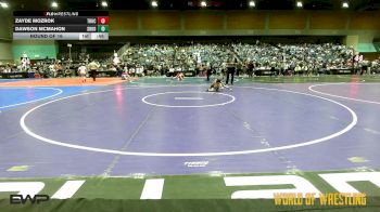 43 lbs Round Of 16 - Zayde Mozrok, Truckee vs Dawson McMahon, Shootbox