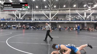 157 lbs Consi Of 32 #2 - Luke Nieto, Long Island - Unattached vs Talon Maple, Campbell - UnAttached
