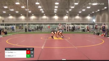130 lbs Final - Owen Dunlap, Super Chargers vs DAMIEN SKELLY, Ohio Titan Red