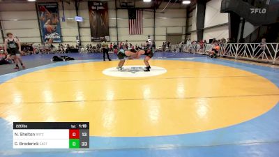 220 lbs Rr Rnd 3 - Nathan Shelton, BRTC vs Chris Broderick, East Coast Time Out