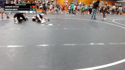 75 lbs Semifinal - Weston Smith, Swa vs Samson Taylor, No Worries Acadamy