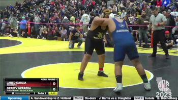 205 lbs Cons. Round 1 - Jared Garcia, Richgrove vs Dereck Herrera, Glacier Point Middle School