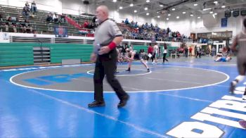 152 lbs Round 1 - Thomas Rosenberger, Brownsburg vs Thian Thomas, Perry Meridian