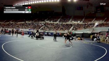 120-D1 Cons. Round 1 - Alexis Owen, Arizona College Prep vs Georgia Barron, Gila Ridge High School