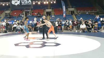 106 lbs Cons. Rd Of 16 - Colton Perry, Oklahoma vs Quentin Walls, California