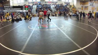 138 lbs Cons. Round 5 - Sterling Hollingsworth, Florida State University Schools vs Mateus Sgai, Maximum Performance