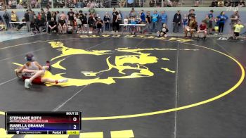 62 lbs Round 1 - Isabella Graham, Mat-Su Matmen vs Stephanie Roth, Anchor Kings Wrestling Club