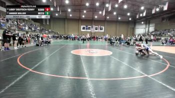 130 lbs Cons. Round 2 - Amber Miller, Northwest vs Libby Deutsch-terry, Hillsboro