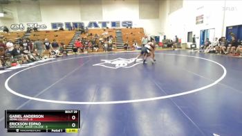 133 lbs Cons. Semis (16 Team) - Erickson Edpao, Santa Rosa Junior College vs Gabiel Anderson, Sierra College