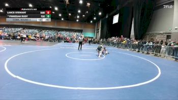 106 lbs Cons. Round 2 - Lance Stewart, Battle Mountain vs Finnegan Rudy, Placer