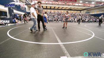 110 lbs Rr Rnd 3 - Taliyah Hernandez, Lone Grove Takedown Club vs Bristen Puga, Piedmont