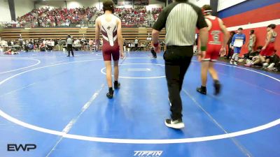 140 lbs Round Of 16 - Parker Sumpter, Stilwell Middle School vs Evan Light, Jenks