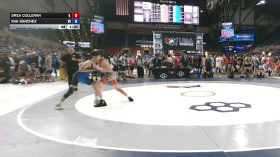 113 lbs Cons. Rd Of 32 - Shea Colleran, Illinois vs Isai Sanchez, Wisconsin