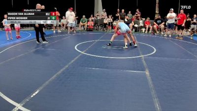 84 lbs Round 5 (6 Team) - Piper Mosher, Journeymen Uprising vs Mason Van Allman, Revival Legacy