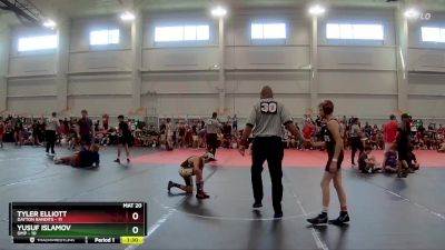 88 lbs Round 3 (8 Team) - Yusuf Islamov, OMP vs Tyler Elliott, Dayton Bandits