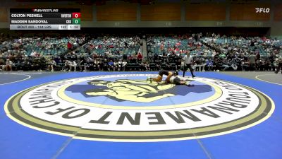 144 lbs Round Of 32 - Colton Peshell, Riverton vs Madden Sandoval, Crook County