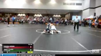 5A 126 lbs Cons. Round 1 - Matt Clack, Blythwood vs Hagen Moon, Tl Hanna