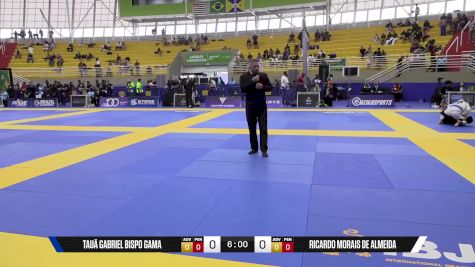 Ricardo Morais De Almeida vs Tauã Gabriel Bispo Gama 2025 Brasileiro Jiu-Jitsu IBJJF