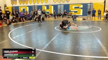 165 lbs Semifinals (8 Team) - Angel Pluguez, Timber Creek vs Anderson Heap, Osceola (Kissimmee)