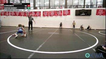 43 lbs Final - JJ Stolarzyk, Piedmont vs Sawyer Kennedy, Cowboy Wrestling Club