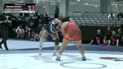 235 lbs Quarters - Deionna Borders, Ohio Greco Boys & Girls vs Isabella Lorenzana, Surfside X Wrestling
