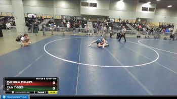 170 lbs Cons. Round 1 - Cain Tigges, IA vs Matthew Phillips, GA