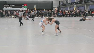 110 lbs Champ. Rd Of 64 - Georgia Hudson, Ace Wrestling Academy vs Liza Krueger, Jackrabbit Wrestling Academy