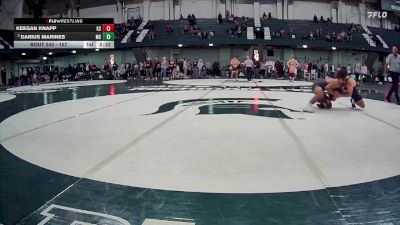 157 lbs Cons. Semi - Keegan Knapp, Kent State vs Darius Marines, Michigan State