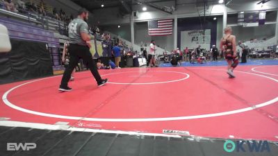 80-84 lbs Rr Rnd 5 - Matthew Lesher II, Mojo Grappling Academy vs Hudson Smith, Salina Wrestling Club