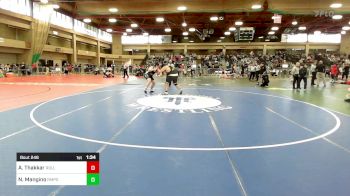 285 lbs Quarterfinal - Amit Thakkar, River Dell vs Nate Mangino, Ramapo