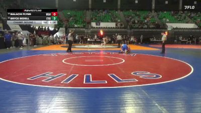 1A-4A 157 Champ. Round 1 - Bryce Bedell, Etowah High School vs Malachi Flynn, Weaver