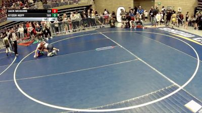 82 lbs Cons. Rd Of 16 - Kyzer Neff, Timpanogos Wrestling vs Jack McGuire, Evanston Elite Wrestling