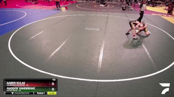 115 lbs Quarterfinals (8 Team) - Maddox Vandermay, Little Falls vs Aaren Kulas, Caledonia/Houston