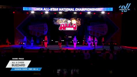 All 4 Cheer - Blizzard [2025 L1.1 Youth - PREP - D2 - A Finals] 2025 NCA All-Star National Championship