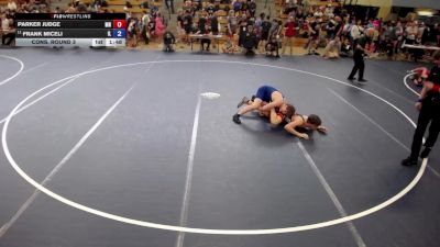 165 lbs Cons. Round 3 - Parker Judge, MN vs Frank Miceli, IL